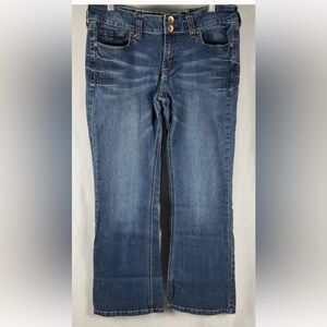 Refuge Women’s Jeans Size 14R  Pop Starlet Flare‎ Stitch Pockets